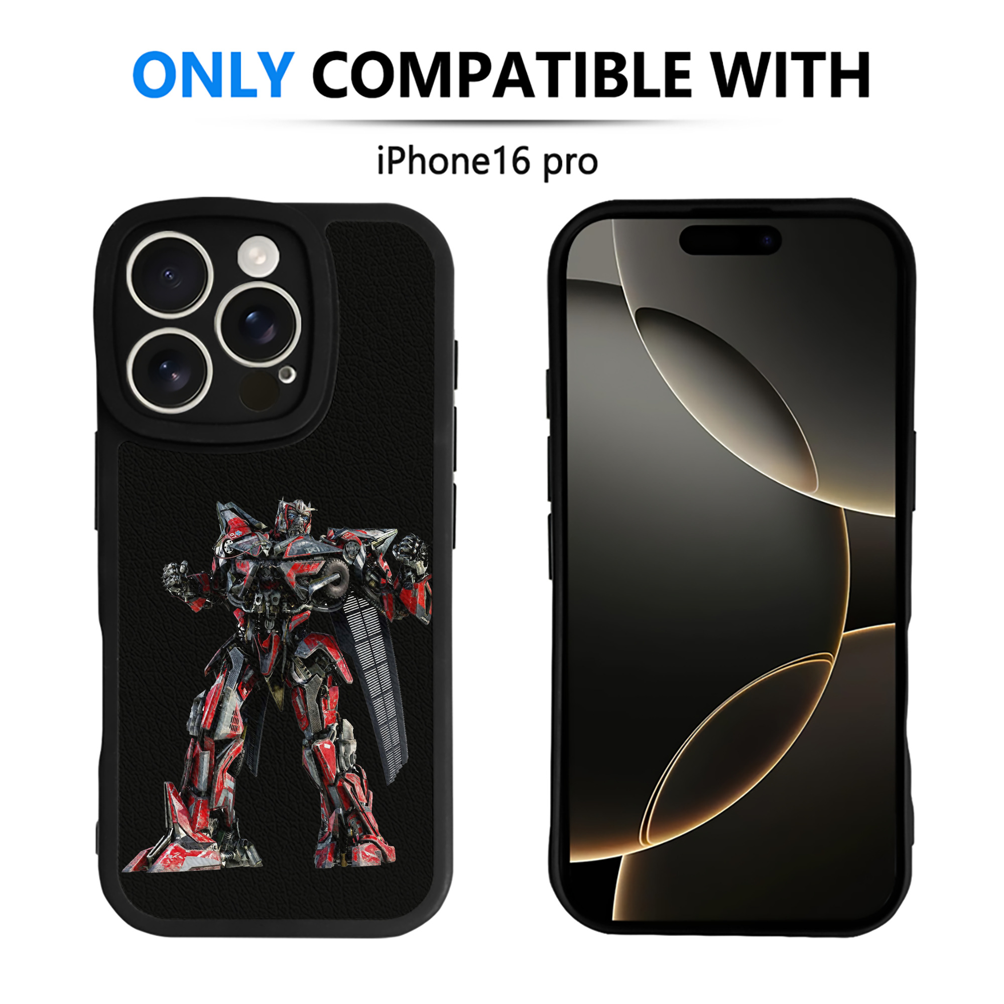 （画像用）  【iPhone 16シリーズ対応】シリコンスマホケース（レザー調） 材質：シリコン